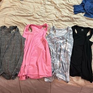 4 XL Athletic Works exercise tanks